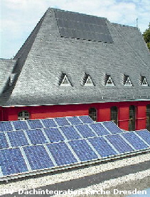 PV-Dachintegration Kirche Dresden 2